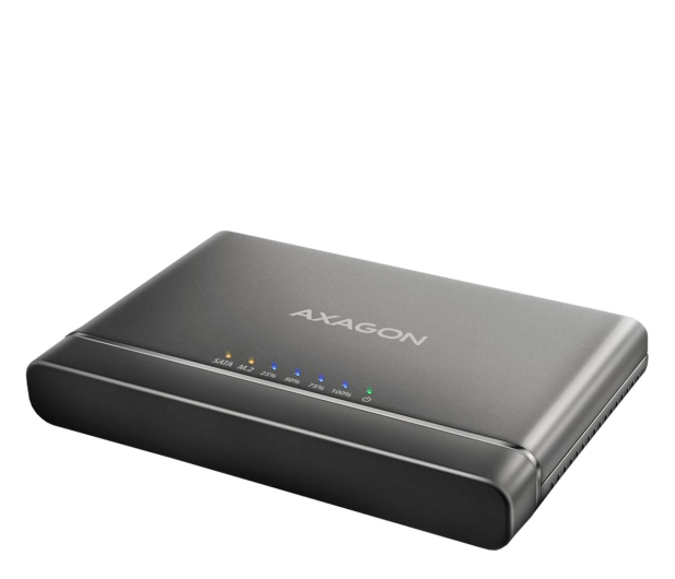 AXAGON Adapter USB-C 10Gbps NVMe M.2 2.5/3.5 SSD&HDD Clone Master 2 ADSA-CC - 1185587 - zdjęcie